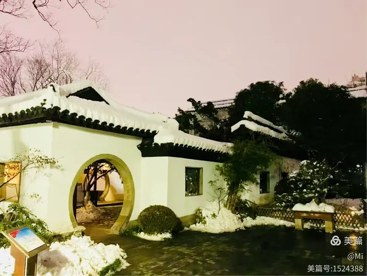 粉妆玉砌，浪漫常州